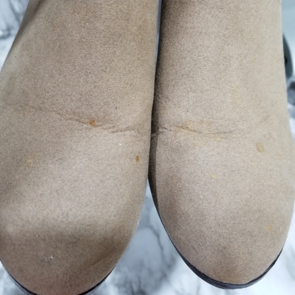 APT.9 Tan and Brown Heel Ankle Boots - Picture 14 of 16